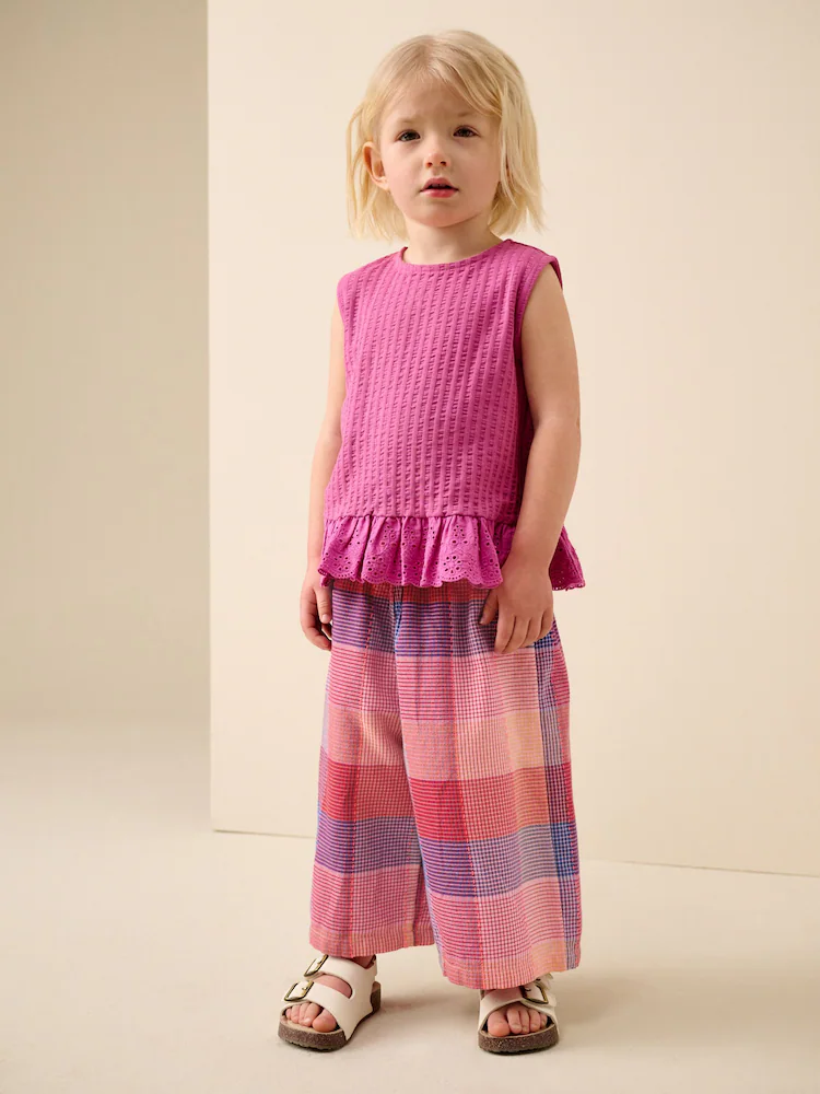 Next / Брюки с принтом для девочки