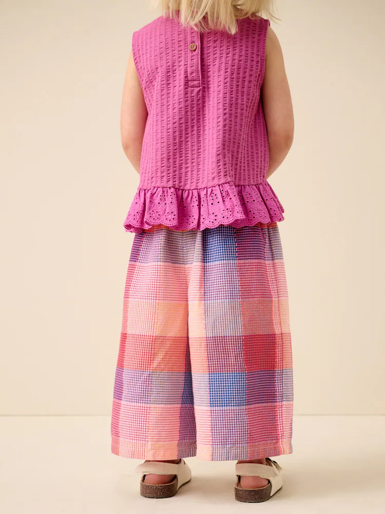 Next / Брюки с принтом для девочки - фото 2