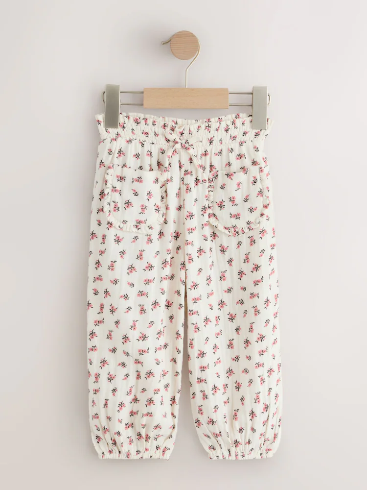 Next / Брюки с принтом для девочки - фото 3