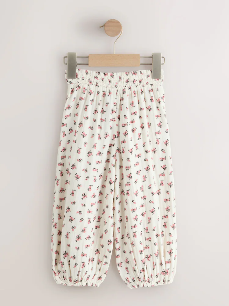 Next / Брюки с принтом для девочки - фото 4