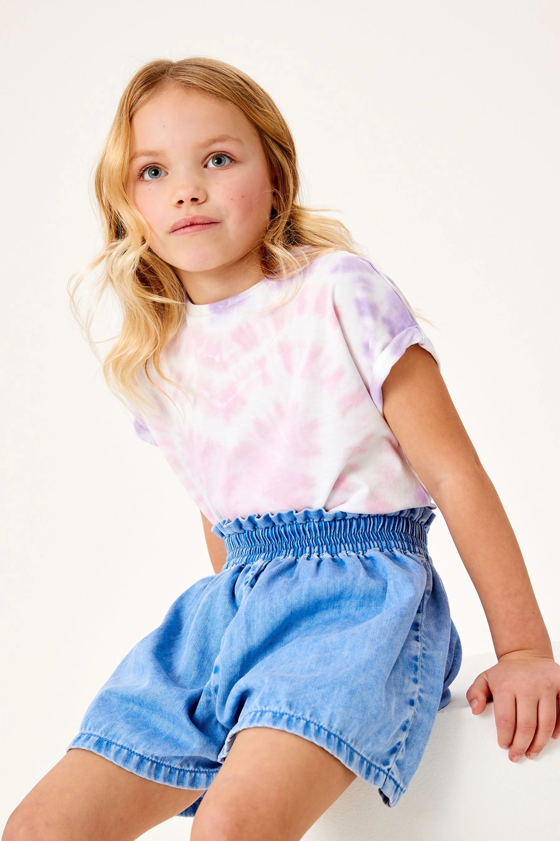 Next / Шорты джинсовые для девочки - фото 3