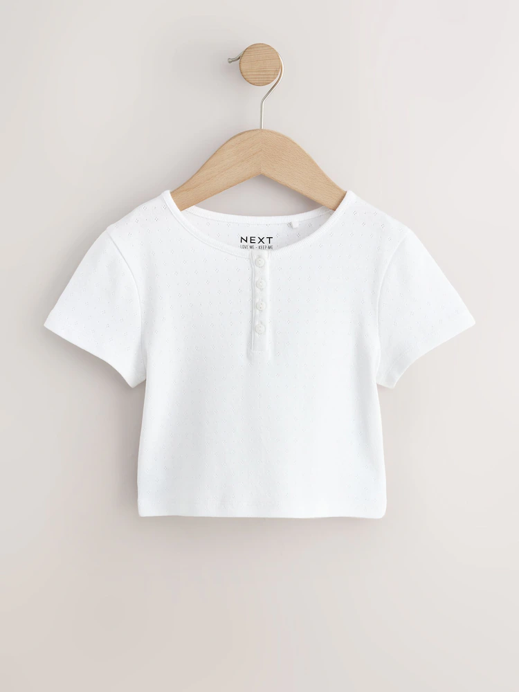 Next / Футболка укороченная для девочки - фото 4