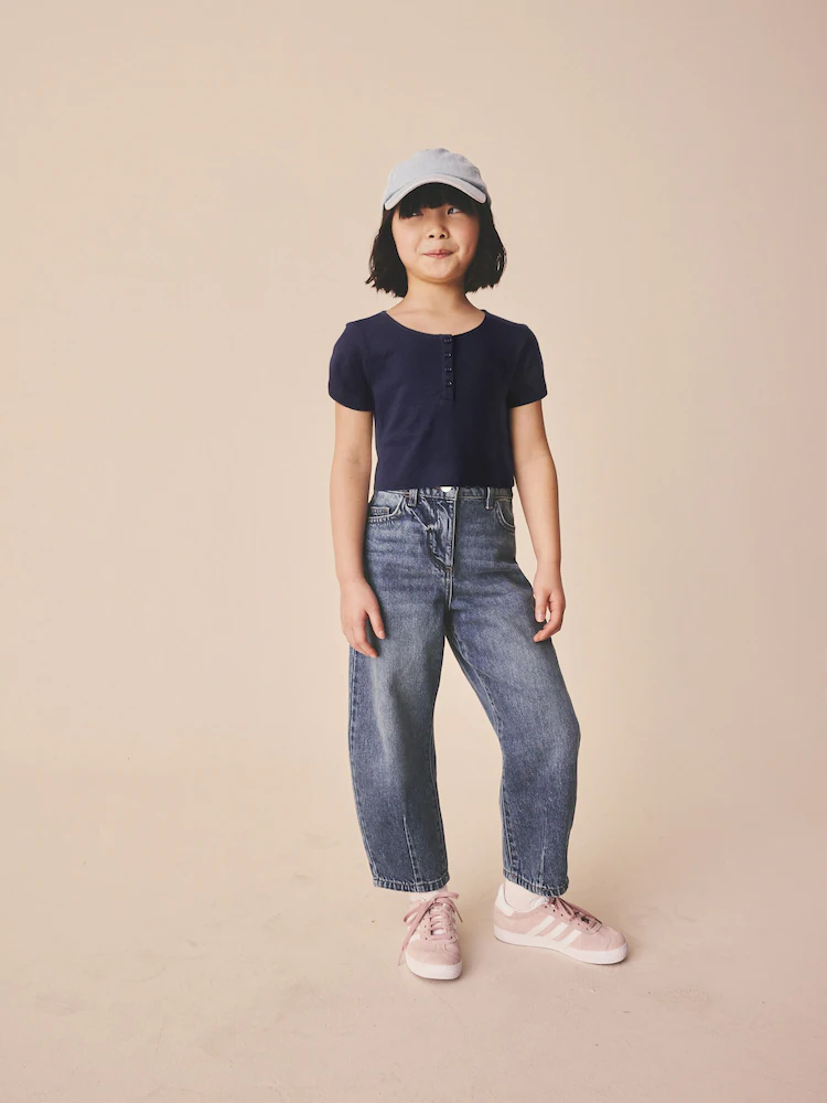 Next / Футболка укороченная для девочки - фото 2