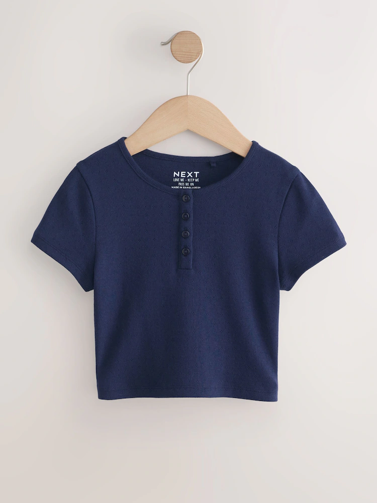 Next / Футболка укороченная для девочки - фото 4