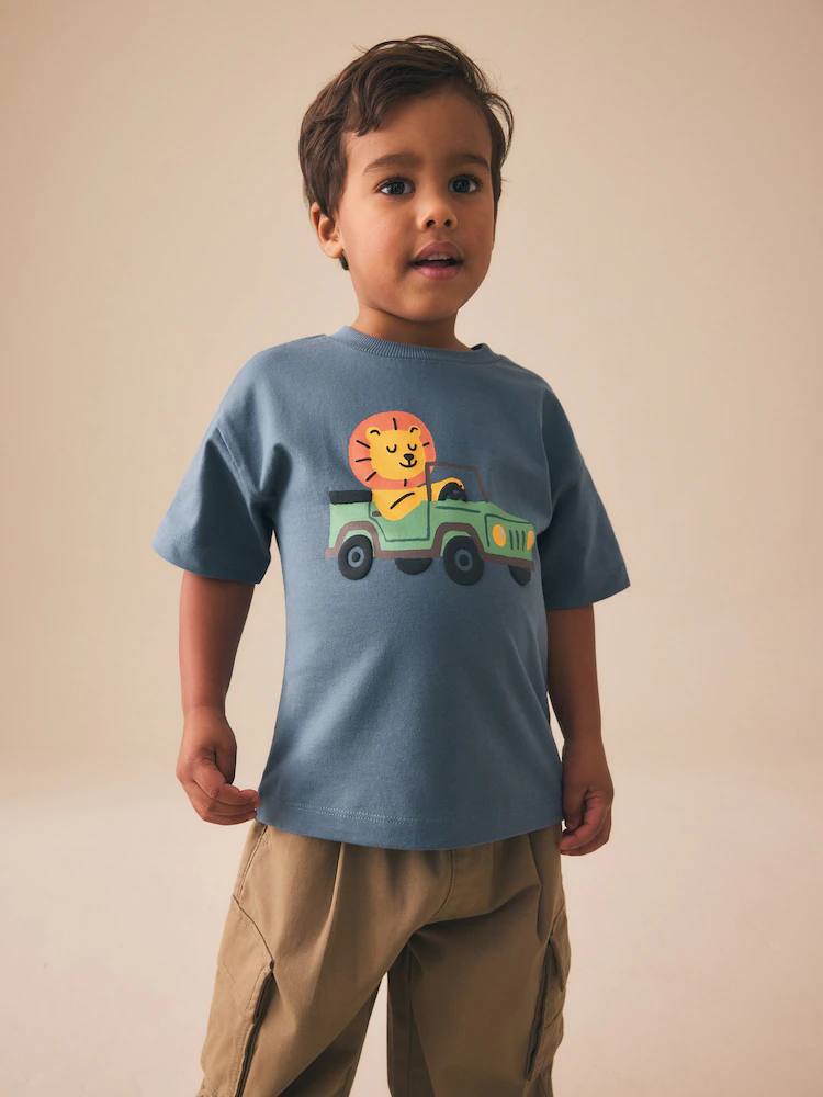 Next / Футболка с принтом для мальчика - фото 3