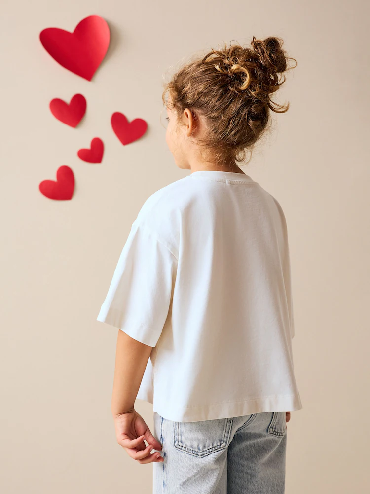 Next / Футболка с пайетками для девочки - фото 2