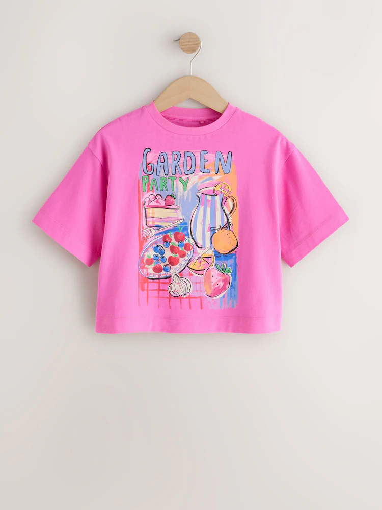 Next / Футболка с принтом для девочки - фото 3