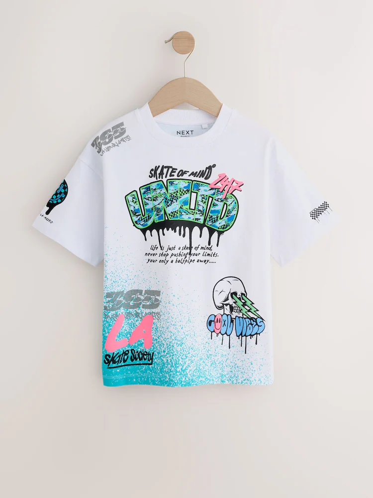 Next / Футболка с принтом для мальчика - фото 2