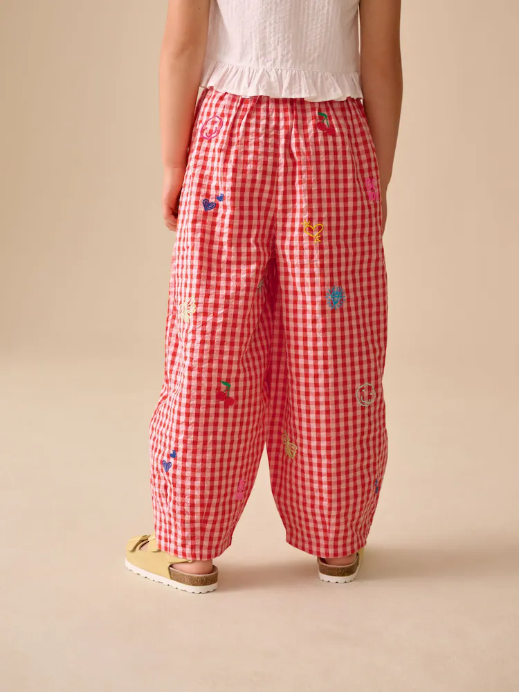 Next / Брюки с вышивкой для девочки - фото 2