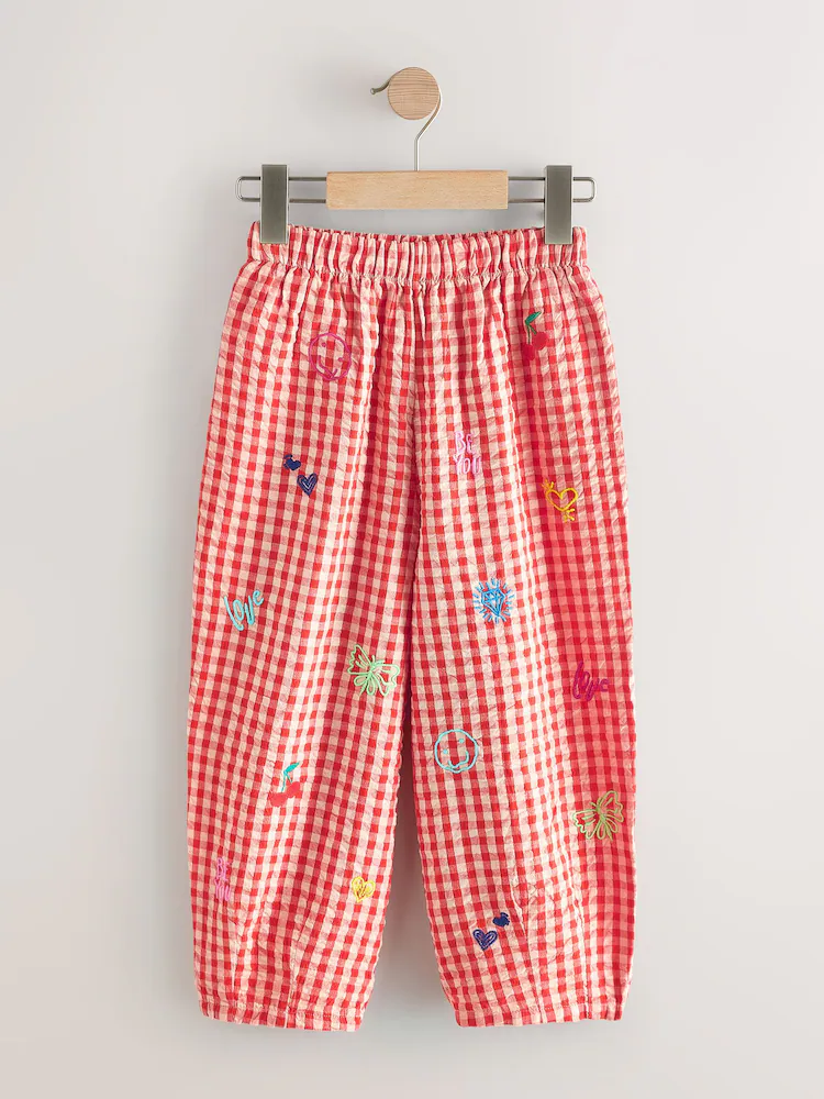 Next / Брюки с вышивкой для девочки - фото 3