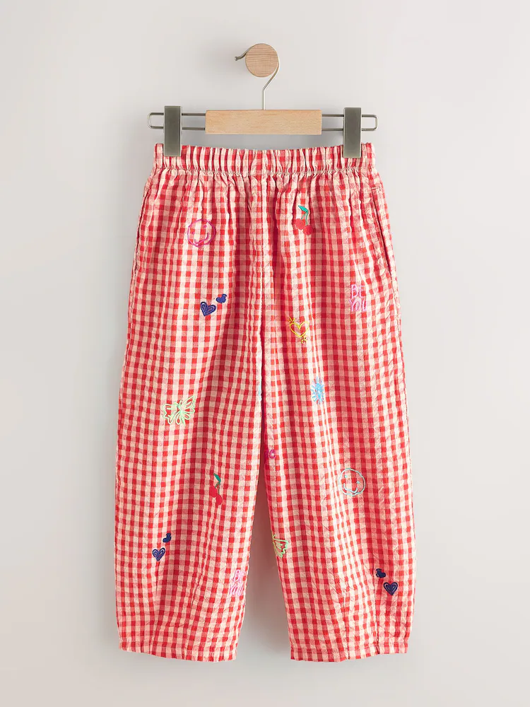 Next / Брюки с вышивкой для девочки - фото 4