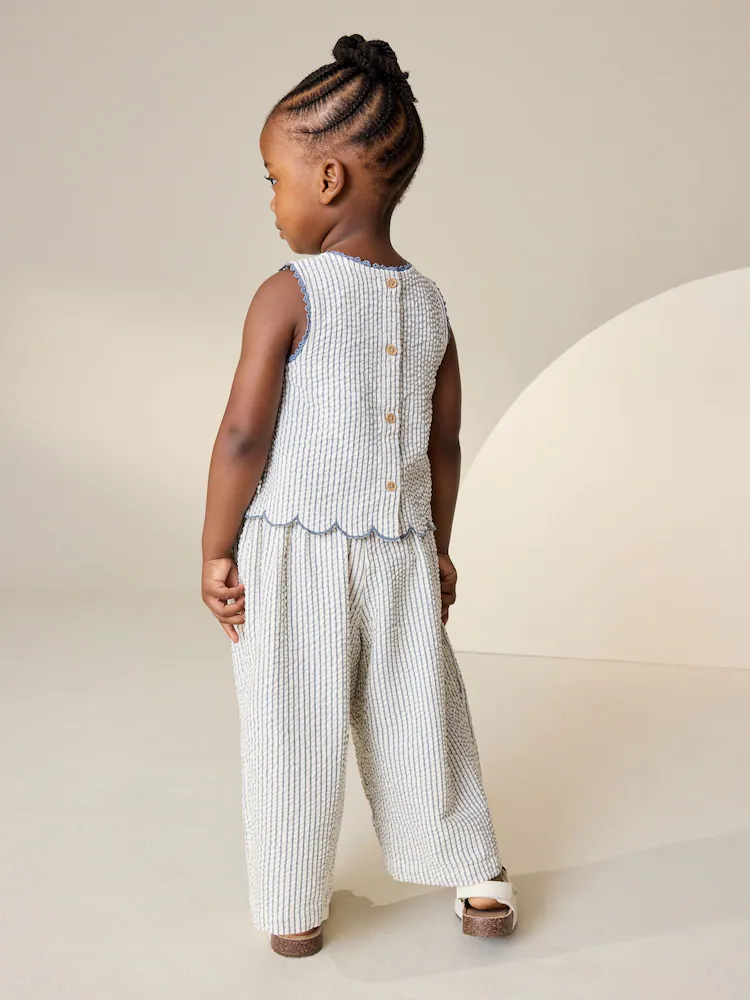 Next / Комплект блузка и брюки для девочки - фото 3