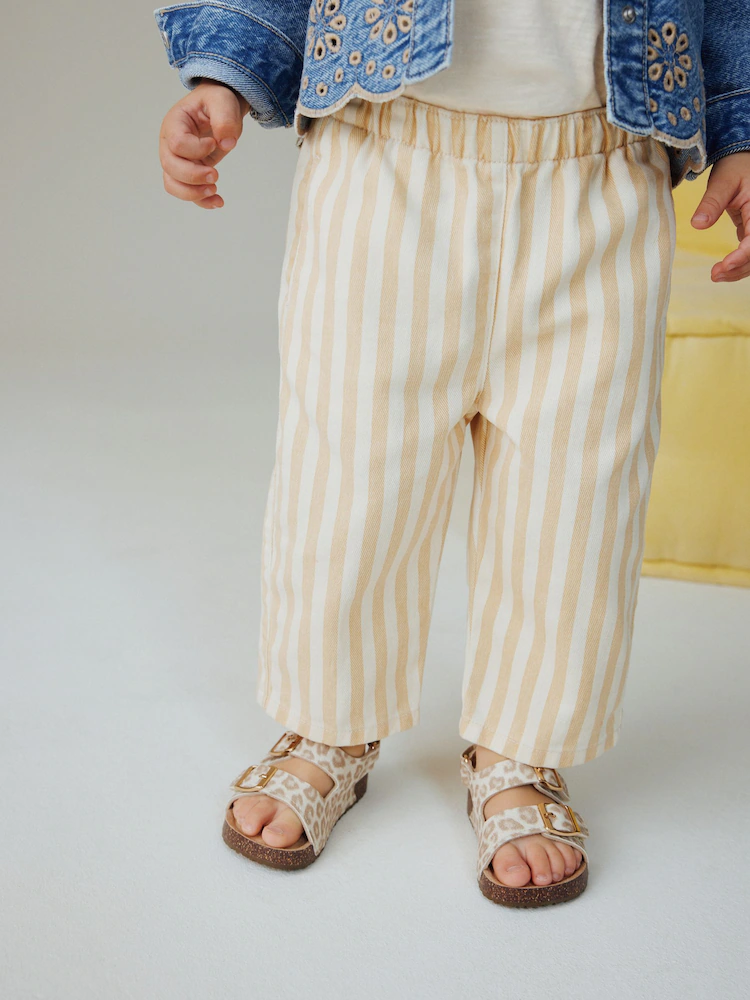 Next / Комплект блузка джинсовая и брюки для девочки