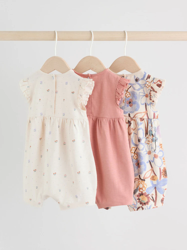 Next / Ромпер, 3 шт. для девочки