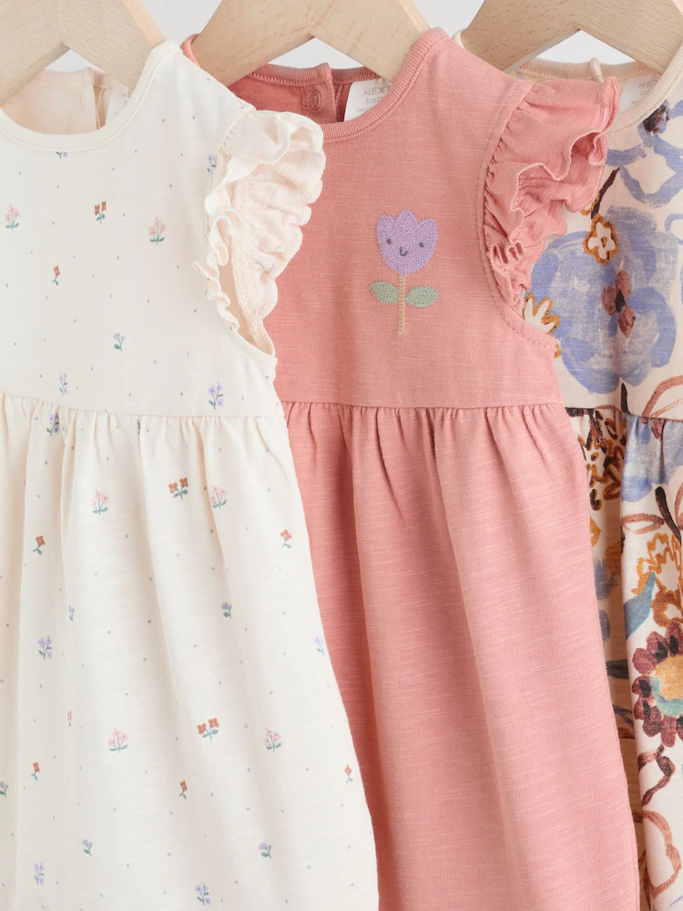 Next / Ромпер, 3 шт. для девочки