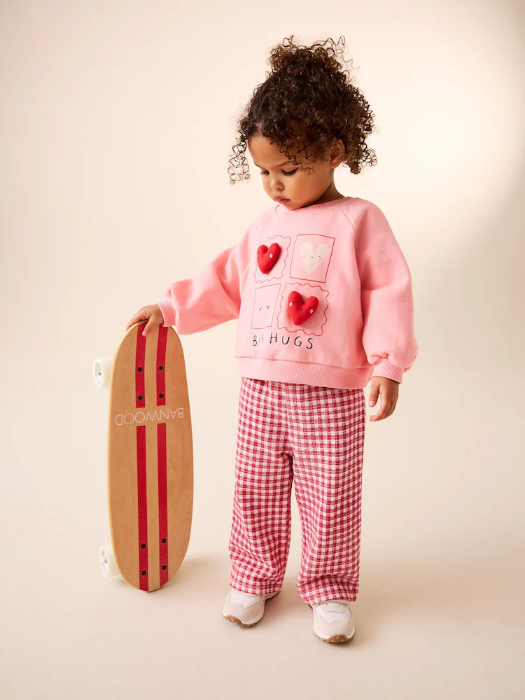 Next / Комплект свитшот и брюки для девочки