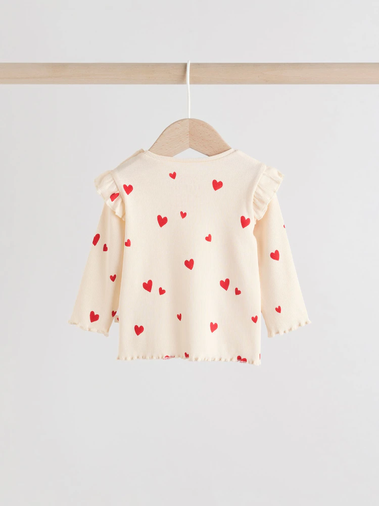 Next / Комплект лонгслив и легинсы для девочки - фото 4