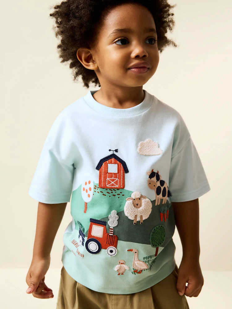 Next / Футболка с аппликацией для мальчика