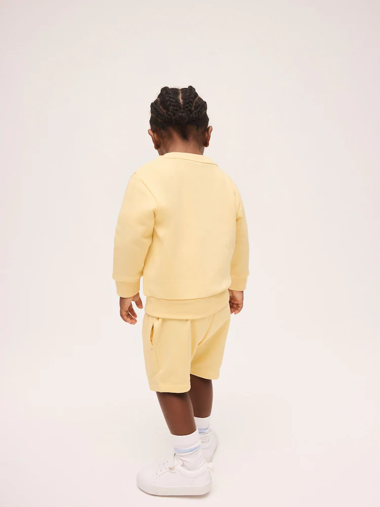 Next / Комплект свитшот и шорты для мальчика - фото 2