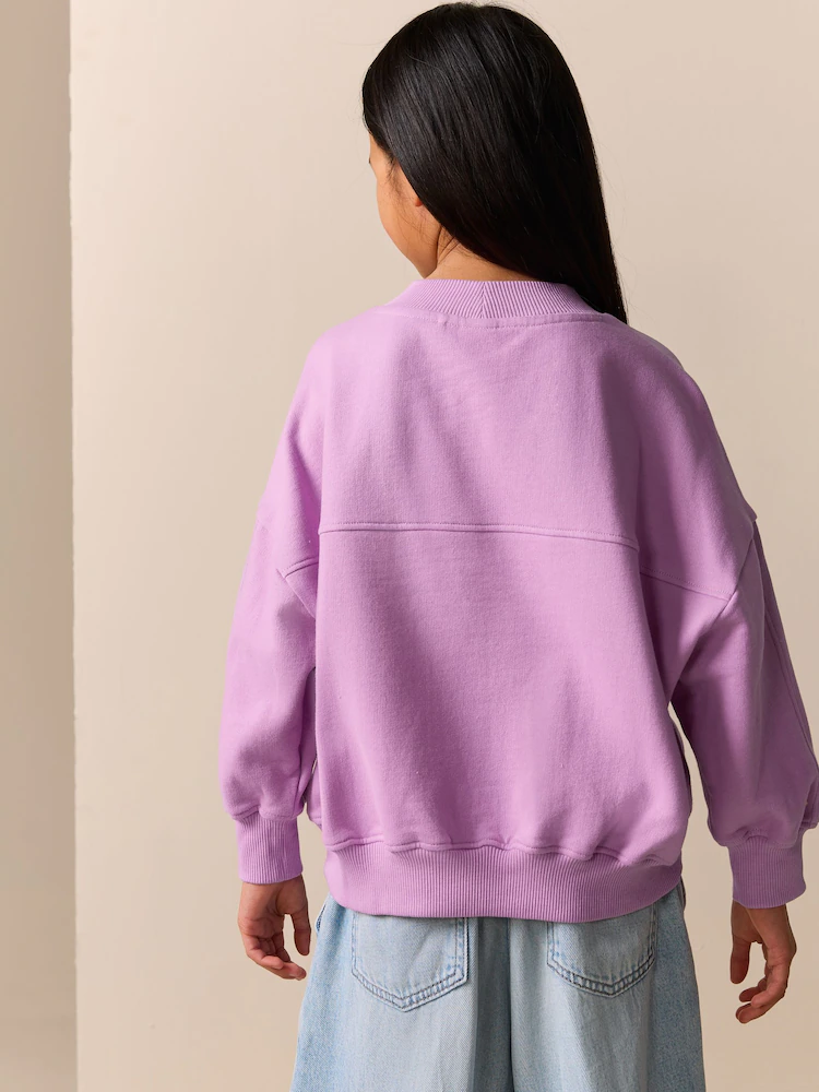 Next / Свитшот с пайетками для девочки - фото 2