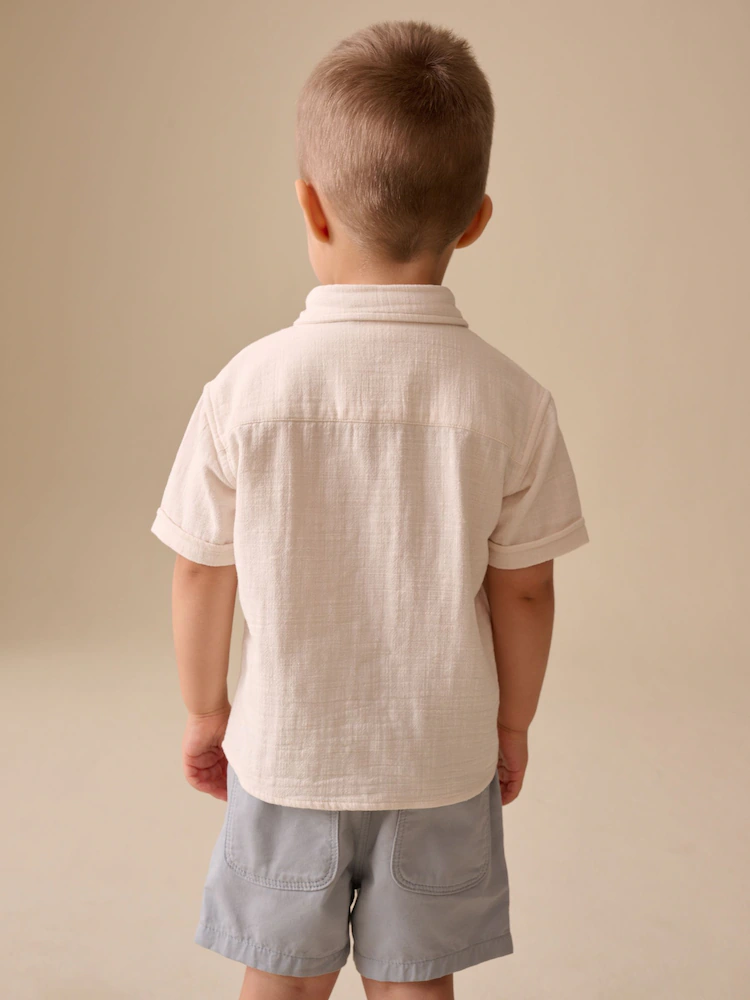 Next / Рубашка с коротким рукавом для мальчика - фото 2