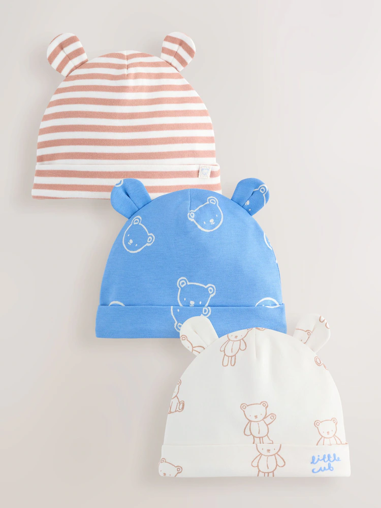 Next / Шапка, 3 шт. для мальчика