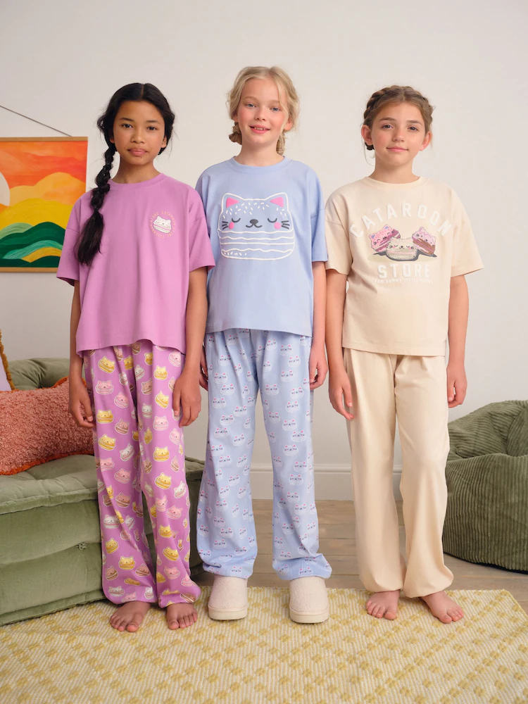 Next / Пижама, 3 шт. для девочки