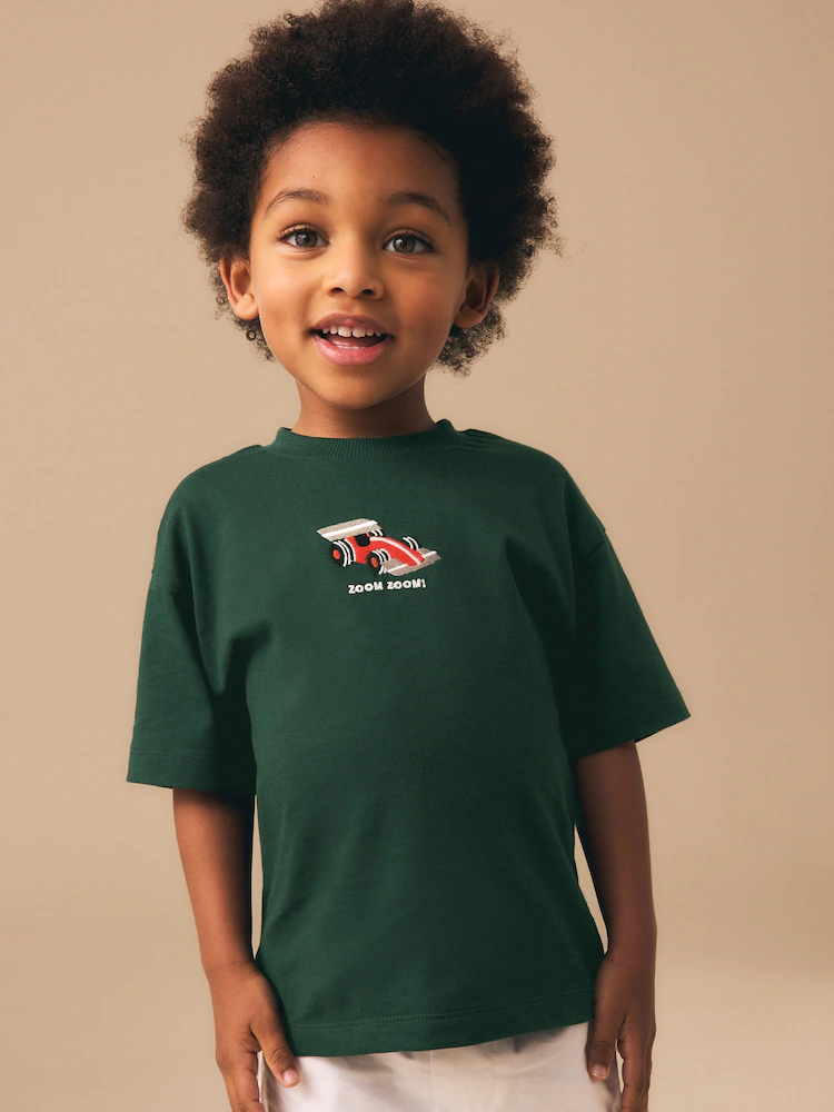 Next / Футболка с вышивкой для мальчика