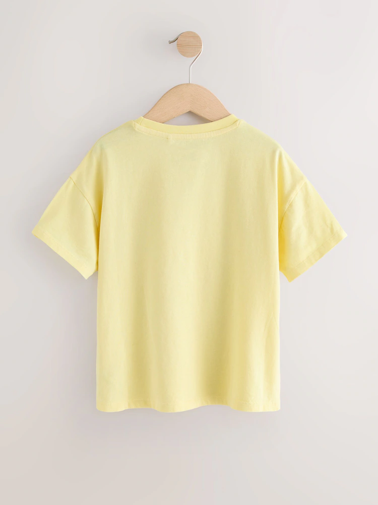 Next / Футболка с пайетками для девочки
