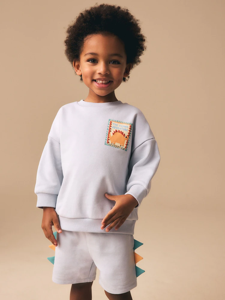 Next / Комплект свитшот и шорты для мальчика