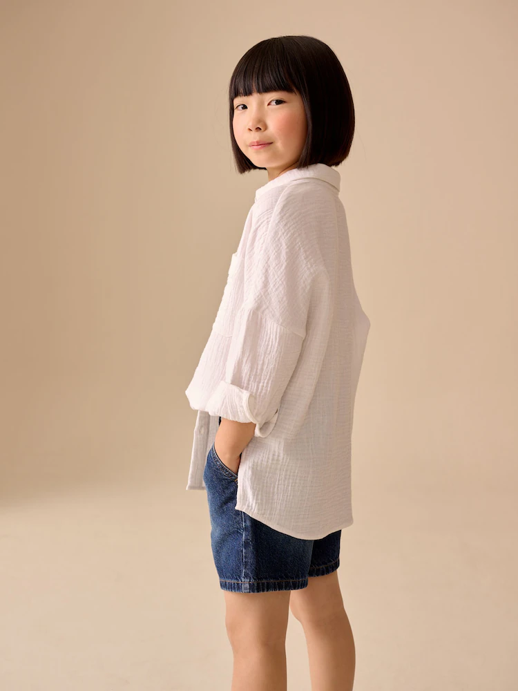 Next / Рубашка для девочки - фото 3