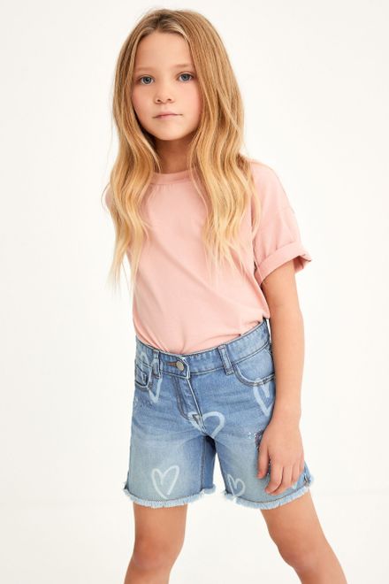 Next / Шорты джинсовые для девочки - фото 2