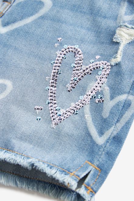 Next / Шорты джинсовые для девочки - фото 6