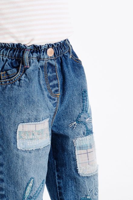 Next / Джинсы для девочки - фото 5