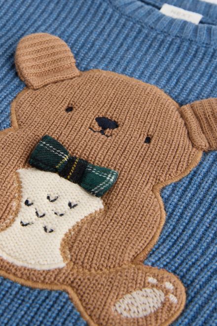 Next / Комплект джемпер вязаный и брюки для мальчика - фото 9