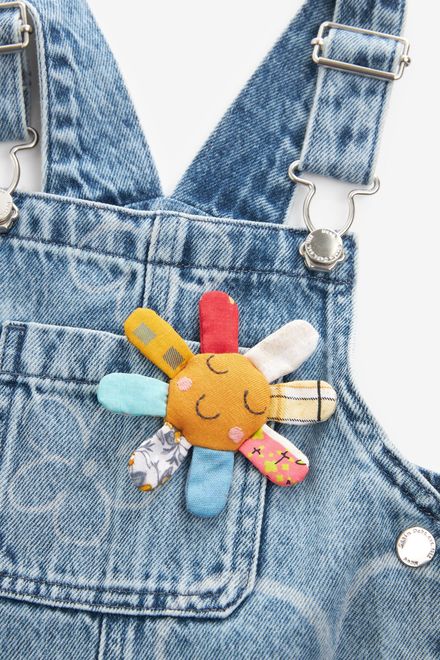 Next / Полукомбинезон джинсовый для девочки