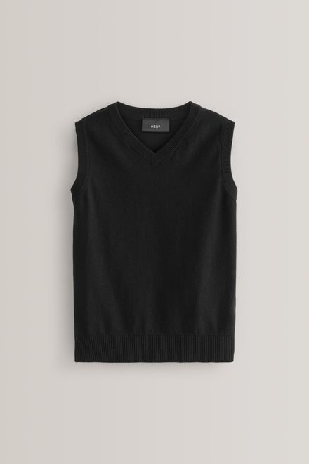 Next / Жилет черный унисекс