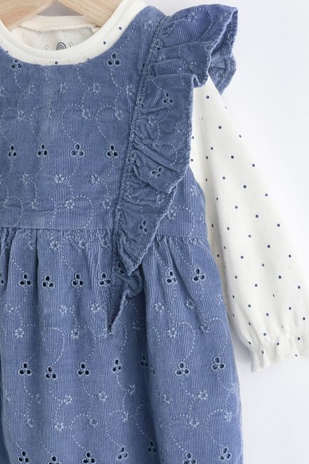 Next / Комплект боди и полукомбинезон для девочки