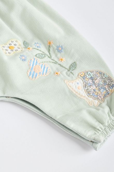 Next / Комплект боди и полукоминезон для девочки - фото 8