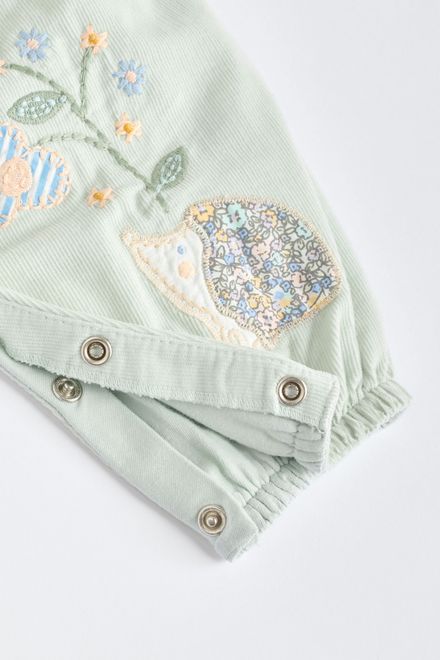 Next / Комплект боди и полукоминезон для девочки - фото 9