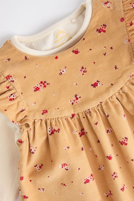 Next / Комплект боди и полукомбинезон для девочки