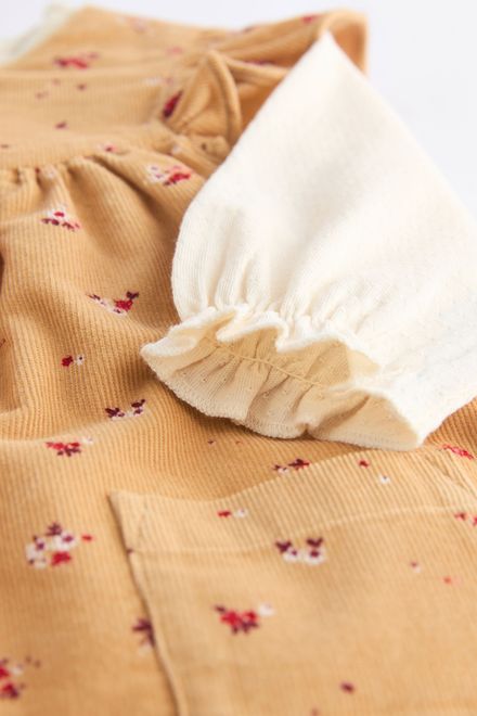 Next / Комплект боди и полукомбинезон для девочки