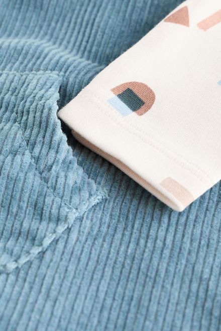 Next / Комплект полукомбинезон и боди для мальчика - фото 7