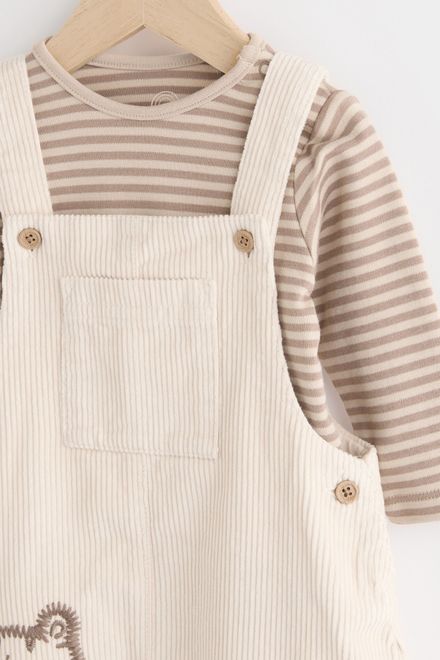 Next / Комплект полукомбинезон и боди унисекс - фото 4