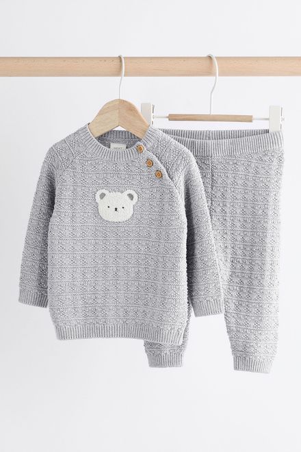 Next / Комплект джемпер вязаный и брюки для мальчика
