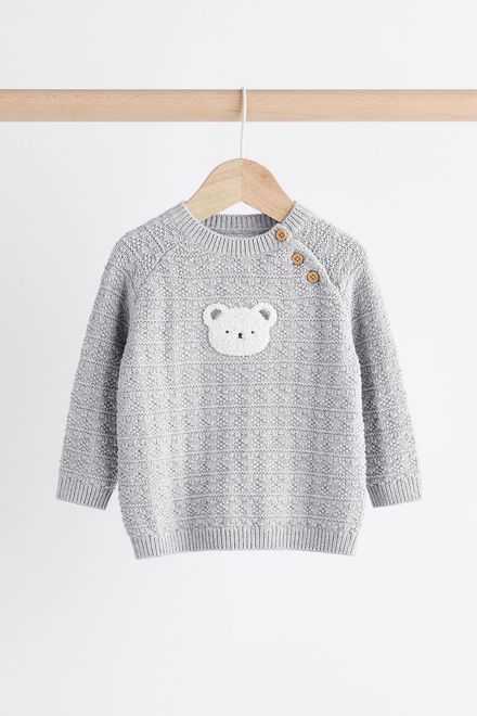 Next / Комплект джемпер вязаный и брюки для мальчика - фото 3