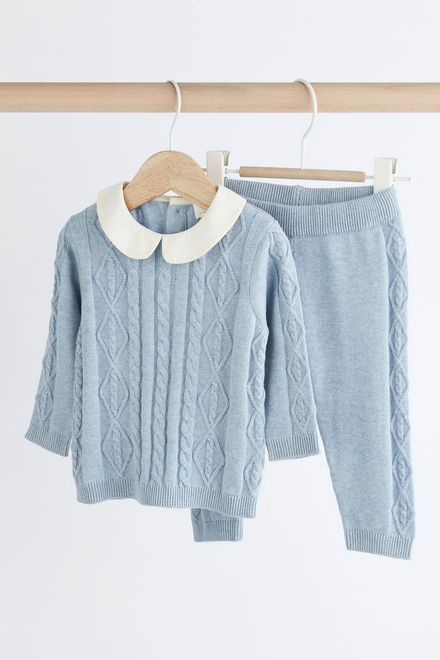 Next / Комплект джемпер вязаный и брюки для мальчика