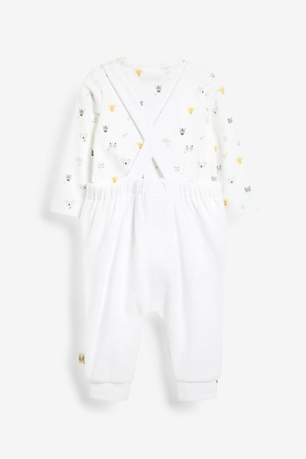 Next / Комплект боди и полукомбинезон унисекс - фото 3