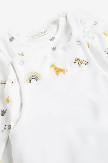 Next / Комплект боди и полукомбинезон унисекс - фото 5