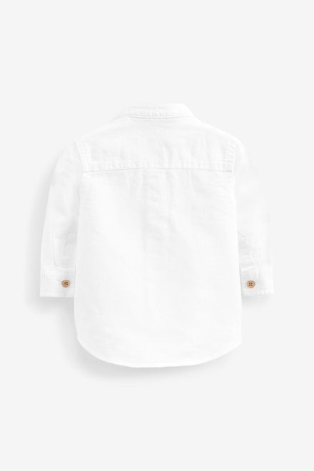 Next / Рубашка льняная для мальчика - фото 6